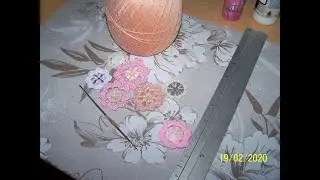 [TUTORIEL] Fleur Au Crochet bouton 4 trous