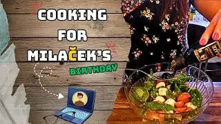 How I Celebrated my Czech Partner's Birthday | Homemade Lunch | Cooking Show 🇨🇿🤴