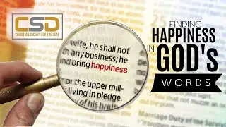 Finding Happiness In God&rsquo;s Words | Christian Society for the Deaf
