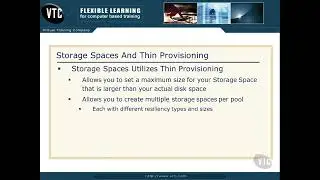 Storage Spaces and Thin Provisioning  in Windows Server