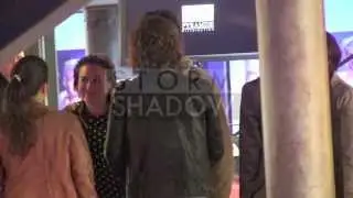 Audrey Fleurot and Julien Dor&eacute; at Pop Redemption film premiere in Paris