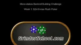 Week 1: KillsAids Microstakes Poker Bankroll Challenge