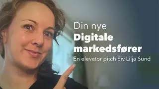 Din digitale markedsf&oslash;rer - elevator pitch