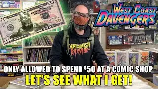 The $50 Challenge- Digging for Comics with an epic haul, vintage 90's, tons of Punisher & a big KEY!