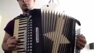 Adele someone like you accordion cover