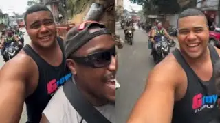 BITELO DANDO ROL&Ecirc; DE MOTO NA ROCINHA!