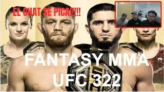 🔮PODRAS GANARNOS?🔮 FANTASY MMA UFC 322💥💥