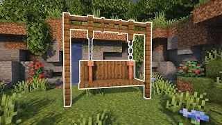 How to build a swing in Minecraft