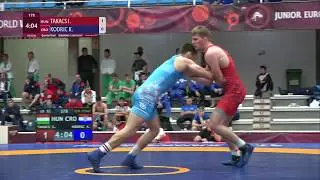 1/4 GR - 82 kg: I. TAKACS (HUN) v. K. KODRIC (CRO)