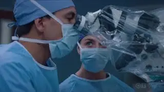 Amelia, Monica, Simone and Lucas | Grey's Anatomy season 21x18 | scene 4