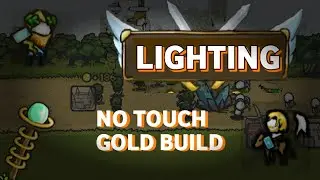 BEST NO TOUCH GOLD DECK💰 // LIGHTING BUILD⚡ // Grow castle