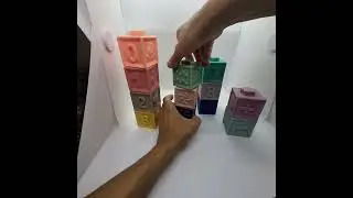 Baby Stacking Soft Building Blocks Review, Fun Teaching Toy! Unique Concept ~