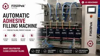 Adhesive Filling Machine, #gum Filling Machine, #gluefilling, #capping - Filsilpek - +919054294961