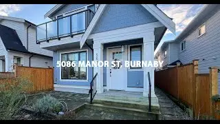 🏡 Modern Half-Duplex with Mountain & City Views in Central Burnaby! 🌇 5086 MANOR ST, BURNABY