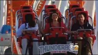 Coney Island's Thunderbolt Roller Coaster Is Open For The Summer