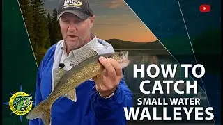 Small Lake Walleyes | Subtle & Effective Techniques for Northern U.S. and Canadian Walleye Fishing