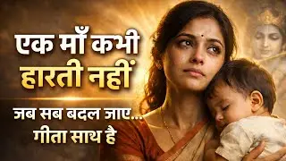 एक माँ कभी हारती नहीं | जब सब बदल जाए…गीता के शब्द | Motivational Geeta Speech| हर टूटती औरत की ताकत