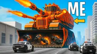 Every Time I Crash My Tank Gets Bigger in GTA 5