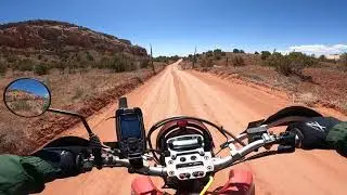 Butler Wash RD Utah BDR XR650R - KTM700RR - KTM690