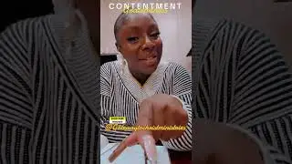 C O N T E N T M E N T - Being Grateful In Right Now’s Blessings! 