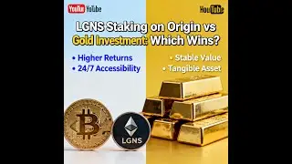 Comparison of Gold Investment with LGNS Staking on Origin
