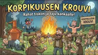 KORPIKUUSEN KROUVI // RAHAT TISKIIN // SUOMI FOLK PUNK 🍻🔥