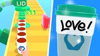Coffee Stack Gameplay Trailer Part 1 Trending (Android,iOS)