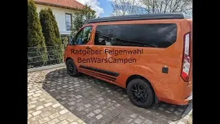 Ratgeber Felgenwahl für den Camping Bus Ford Transit Custom Bürstner Copa