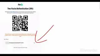 Инструкция как подключить 2FA для  сервиса FinUP