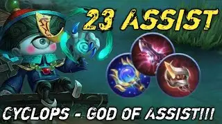 Cyclops Is The Best Support Mage! - God of Assist