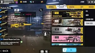Theme Gun Box Sale Full Detailed Review || Gun Skin Crates in Just 10 Diamonds in Free Fire Armory