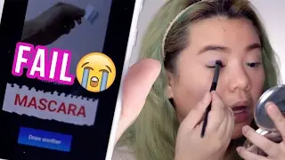 WORST MAKEUP TUTORIAL EVER! (MIXED UP Makeup Challenge) | HelenOnFleek