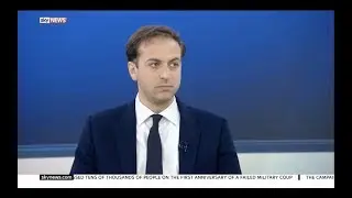 CAA Chairman, Gideon Falter, on Sky News explaining rising antisemitic crime and failure to enforce