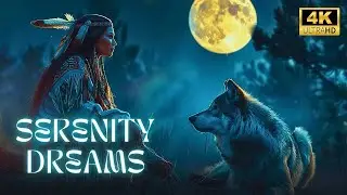Harmony Beneath the Wolf Moon - Native American Flute Music for Healing, Meditation & Serenity