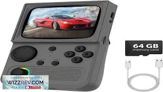 R36T Retro Gaming Console 3.5'' IPS Screen CRT Inspired Handheld Game Console