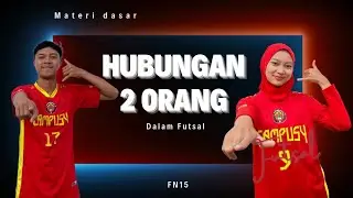 Latihan Futsal - Hubungan 2 orang dalam futsal untuk melakukan Offens atau menyerang