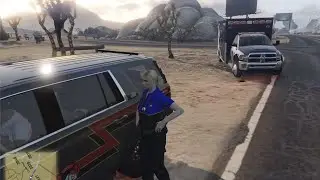 GTA 5 Roleplay- Pulling My Chief Over and Difficult Shift on Medic- SA’F 41