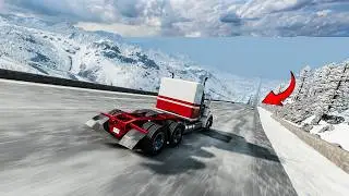 Full Throttle INSANE Long Downhill Mayhem! Satisfying Crashes & Speed Test  BeamNG drive #6