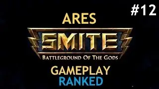 SMITE Ranked Conquest #12 - Ares SUPPORT Gameplay (Season 3)