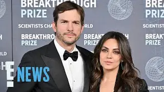 Ashton Kutcher Addresses Rumors He & Mila Kunis Don't Shower | E! News