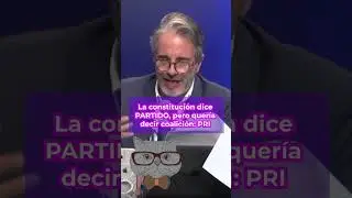 Para el PRI &ldquo;interpretar la constituci&oacute;n&rdquo; significa cambiar una palabra por otra. #terapeutapolitico