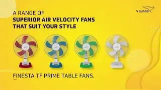 V-Guard Superior Air Velocity Fans are more than just a fan. To know more  