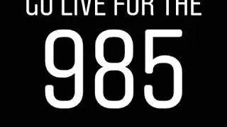 Go Live for the 985
