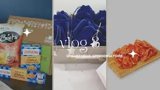 Vlog 3 degusta box septembre apero dinatoire