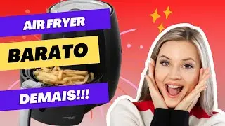 Fritadeira EL&Eacute;TRICA sem &Oacute;leo I Air FRYER Nell Smart I Preta 2,4L. #airfryer #ofertas #fritadeira