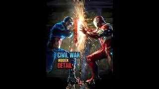 Captain America Civil War Hidden Detail 😱 #shorts