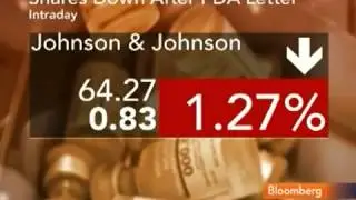 J&J Gets FDA Warning Letter