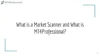 ⏰ Synergy Traders #52: Trading Strategies Useing the MT4Professional Scanner with Randy Lindsey