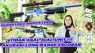 SUDAH LAKU 500PCS  LEBIH!! TES AKURASI LONG RANGE SENAPAN PCP BOCAP PREDATOR ESCOBAR AIRRIFLE 2025
