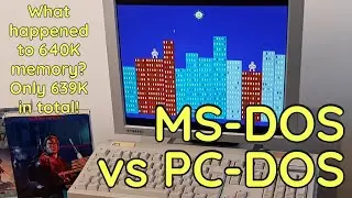 MS vs PC-DOS and what happened to 640K RAM